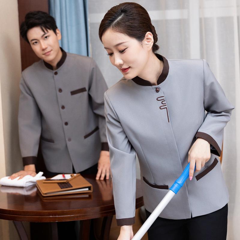 優(yōu)優(yōu)物業(yè)保潔秋冬工作服 專業(yè)設(shè)計(jì)與實(shí)用功能的完美結(jié)合